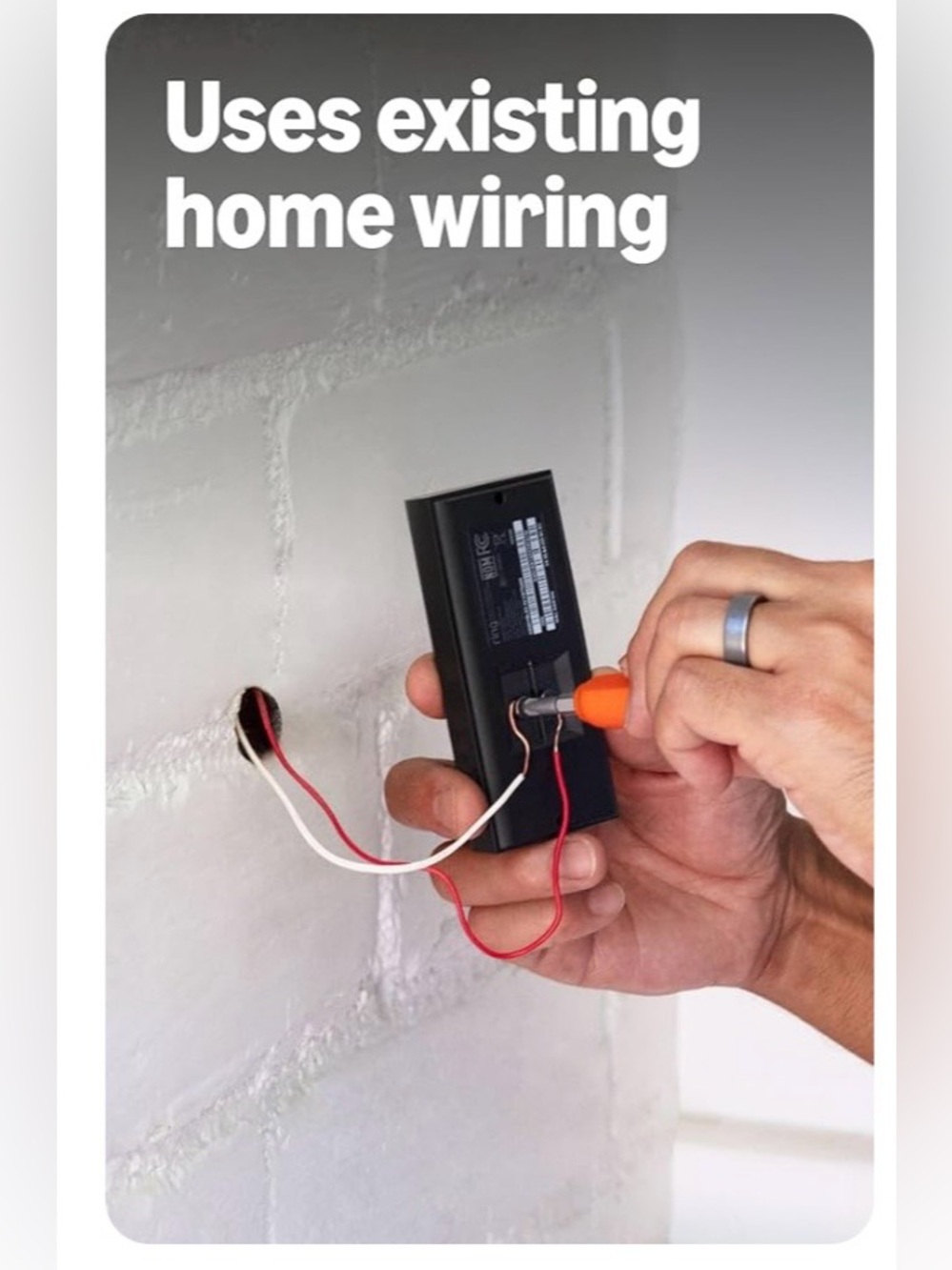 Ring Video Doorbell Wired, Home or business security, Two-Way Talk. SEALED BOX - Picture 3 of 14